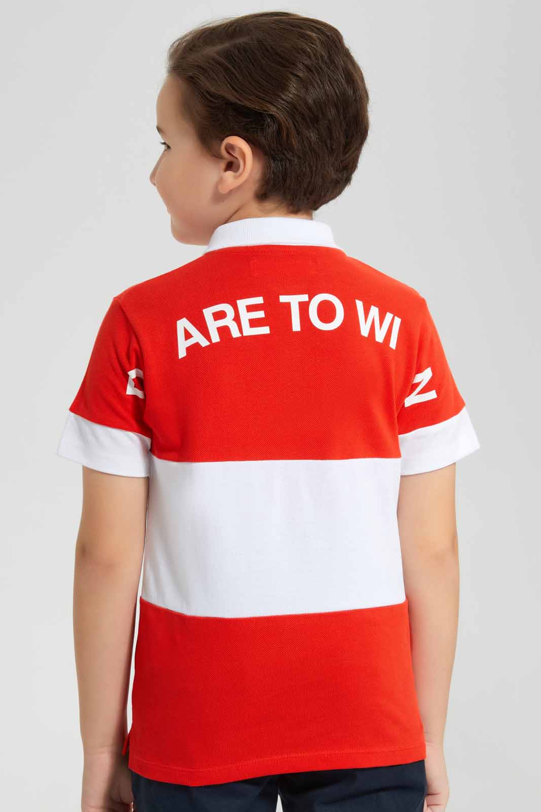 Redtag-Red-Rugby-Polo-Shirt-BOY-Polo-T-Shirts,-Category:Polo-T-Shirts,-Colour:Red,-Deals:New-In,-Filter:Boys-(2-to-8-Yrs),-New-In-BOY-APL,-Non-Sale,-Section:Boys-(0-to-14Yrs),-W22O-Boys-2 to 8 Years