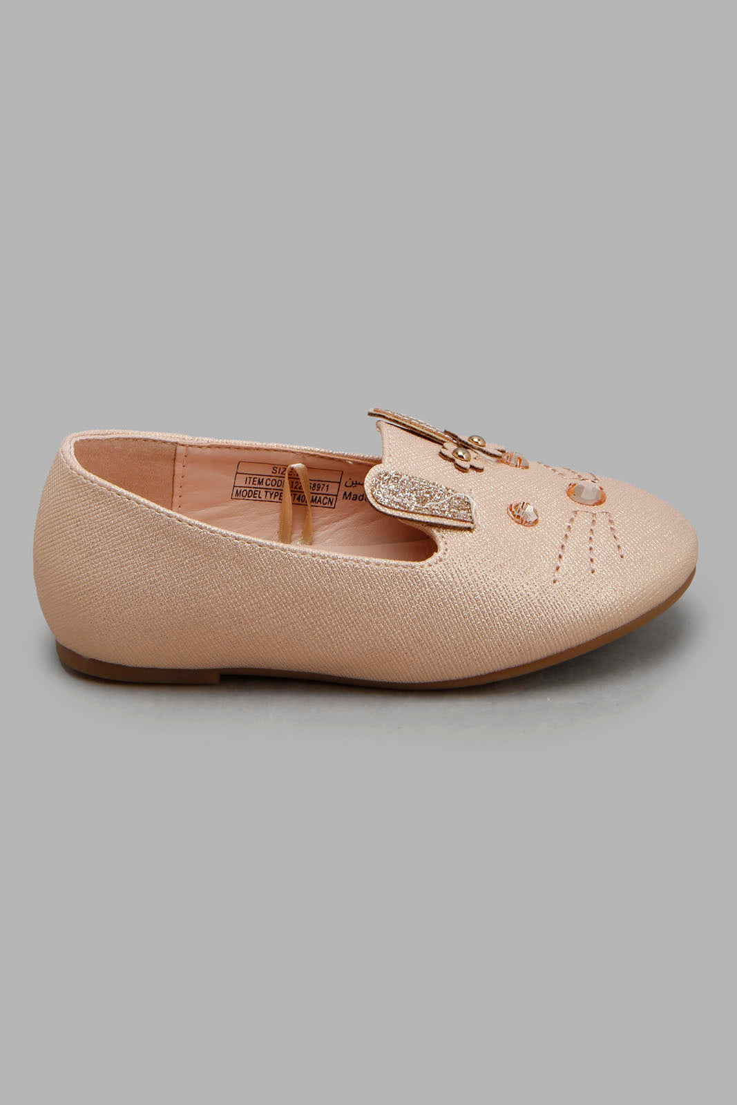 Redtag-Pink-Bunny-Ballerina-Category:Shoes,-Colour:Pink,-Deals:New-In,-Filter:Girls-Footwear-(1-to-3-Yrs),-ING-Shoes,-New-In-ING-FOO,-Non-Sale,-Section:Girls-(0-to-14Yrs),-W22A-Infant-Girls-1 to 3 Years