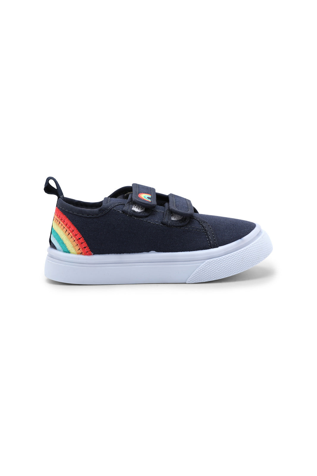 Redtag-Navy-Velcro-Strap-Pump-Category:Trainers,-Colour:Navy,-Deals:New-In,-Dept:Girls,-Filter:Girls-Footwear-(1-to-3-Yrs),-ING-Trainers,-New-In-ING-FOO,-Non-Sale,-Section:Girls-(0-to-14Yrs),-W22B-Infant-Girls-1 to 3 Years