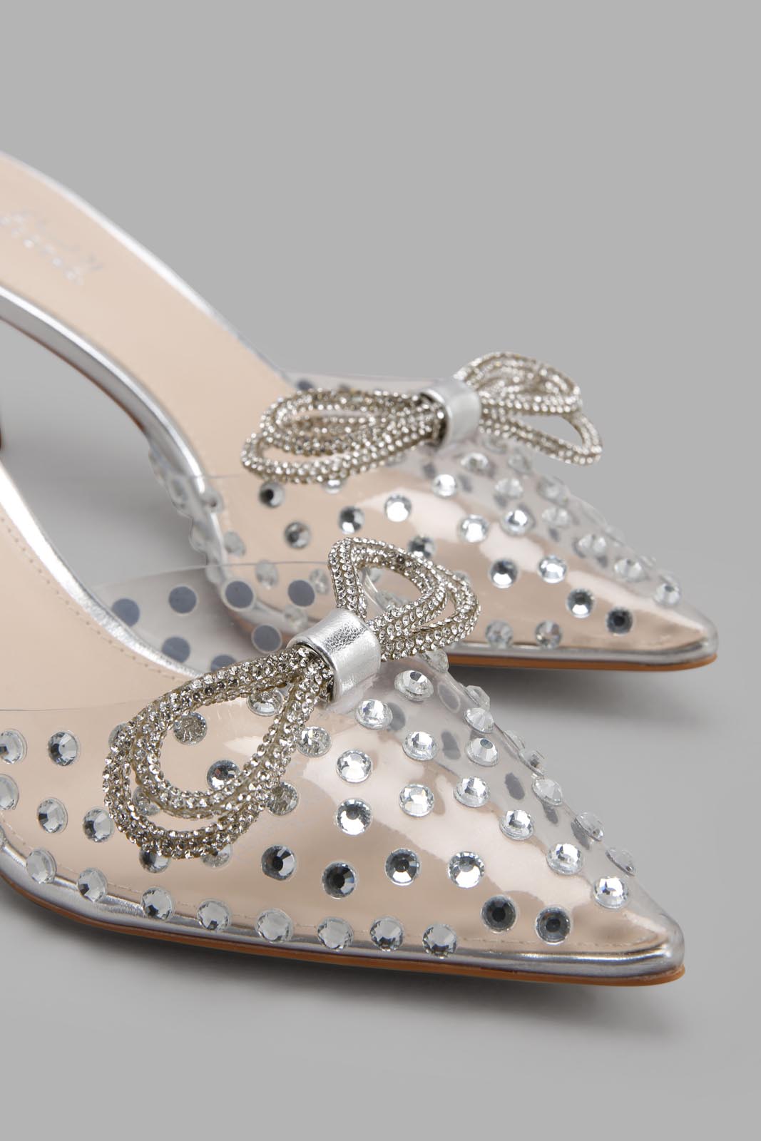 Redtag-Silver-Vinyl-Mule-Category:Formal-Shoes,-Colour:Silver,-Deals:New-In,-Filter:Women's-Footwear,-New-In-Women-FOO,-Non-Sale,-Section:Women,-W22A,-Women-Formal-Shoes-Women's-