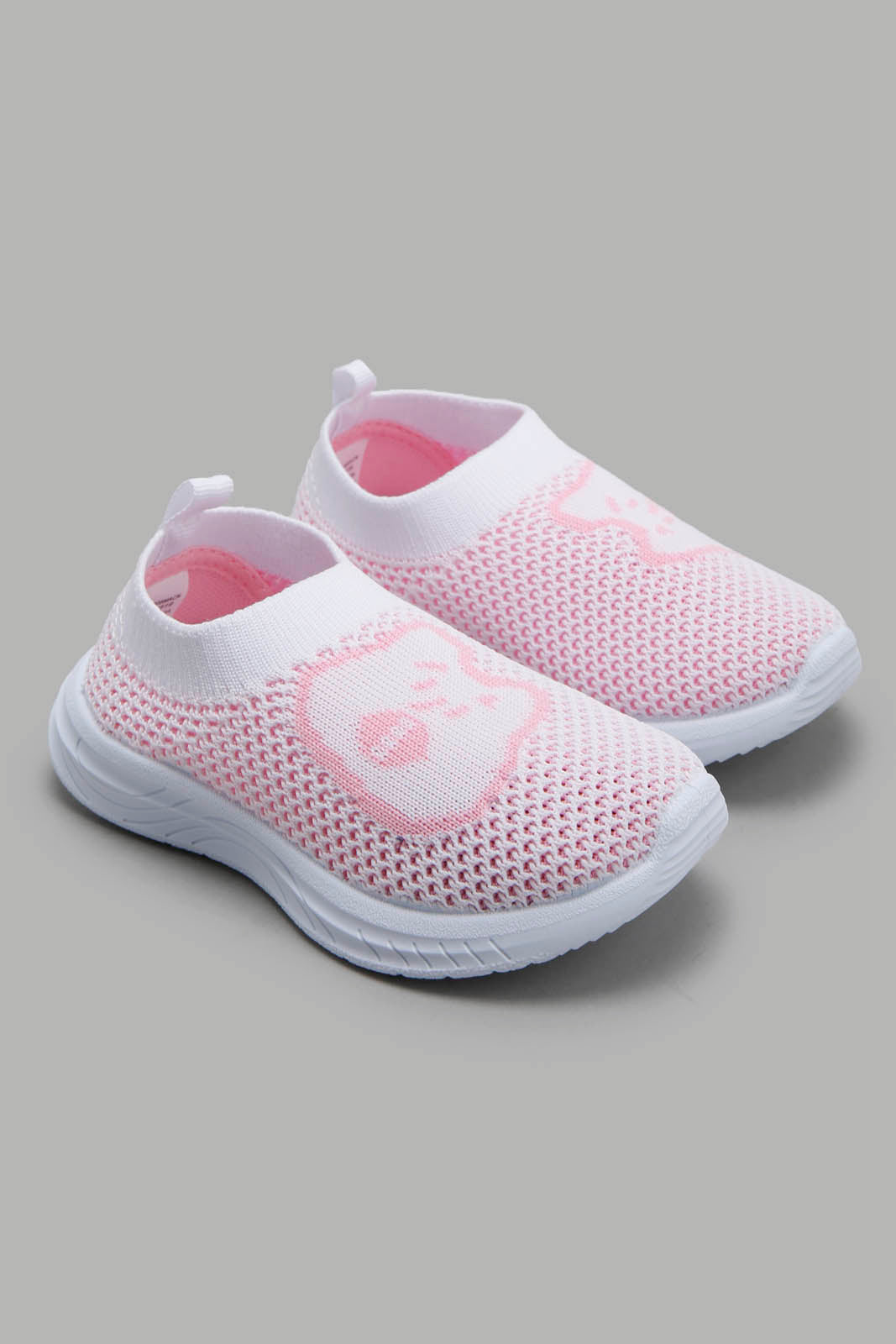 Redtag-Cream-Slip-On-Pump-Category:Trainers,-Colour:Cream,-Deals:New-In,-Filter:Girls-Footwear-(1-to-3-Yrs),-ING-Trainers,-New-In-ING-FOO,-Non-Sale,-Section:Girls-(0-to-14Yrs),-W22A-Infant-Girls-1 to 3 Years