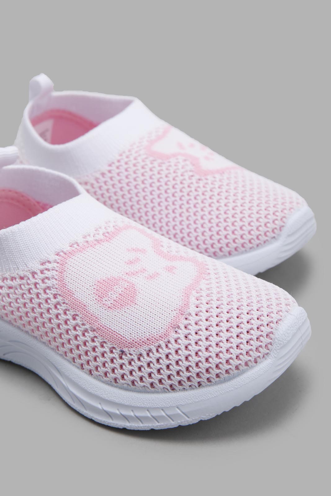 Redtag-Cream-Slip-On-Pump-Category:Trainers,-Colour:Cream,-Deals:New-In,-Filter:Girls-Footwear-(1-to-3-Yrs),-ING-Trainers,-New-In-ING-FOO,-Non-Sale,-Section:Girls-(0-to-14Yrs),-W22A-Infant-Girls-1 to 3 Years