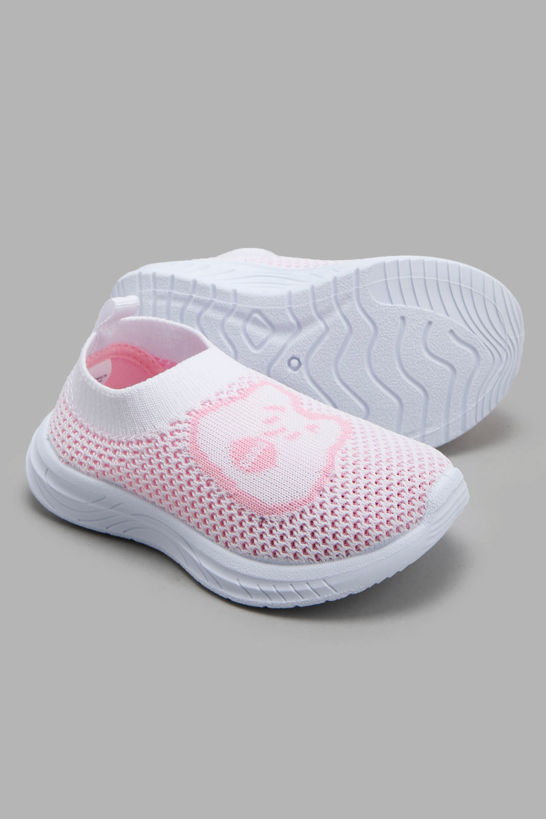 Redtag-Cream-Slip-On-Pump-Category:Trainers,-Colour:Cream,-Deals:New-In,-Filter:Girls-Footwear-(1-to-3-Yrs),-ING-Trainers,-New-In-ING-FOO,-Non-Sale,-Section:Girls-(0-to-14Yrs),-W22A-Infant-Girls-1 to 3 Years