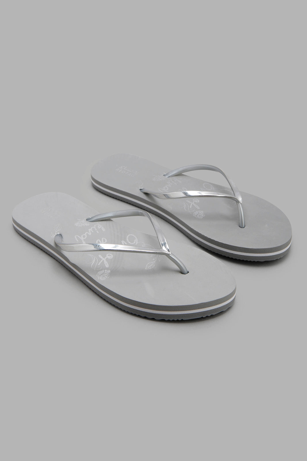 Redtag-Grey-Slogan-Flip-Flop-Tbc-Category:Flip-Flops,-Colour:Grey,-Deals:New-In,-Filter:Women's-Footwear,-New-In-Women-FOO,-Non-Sale,-Section:Women,-W22A,-Women-Flip-Flops-Women's-