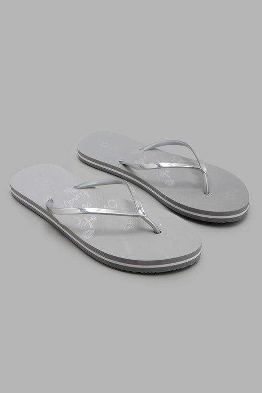 Redtag-Grey-Slogan-Flip-Flop-Tbc-Category:Flip-Flops,-Colour:Grey,-Deals:New-In,-Filter:Women's-Footwear,-New-In-Women-FOO,-Non-Sale,-Section:Women,-W22A,-Women-Flip-Flops-Women's-