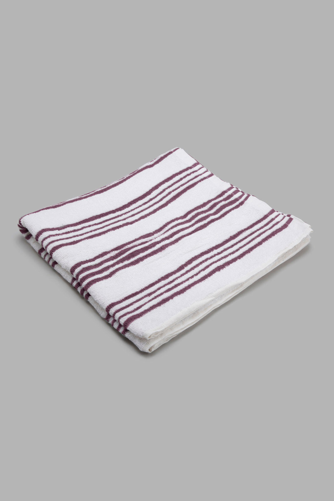 Redtag-Purple-Stripe-Bath-Towel-Category:Towels,-Colour:Purple,-Deals:New-In,-Filter:Home-Bathroom,-HMW-BAC-Towels,-New-In-HMW-BAC,-Non-Sale,-Section:Homewares,-W22A-Home-Bathroom-