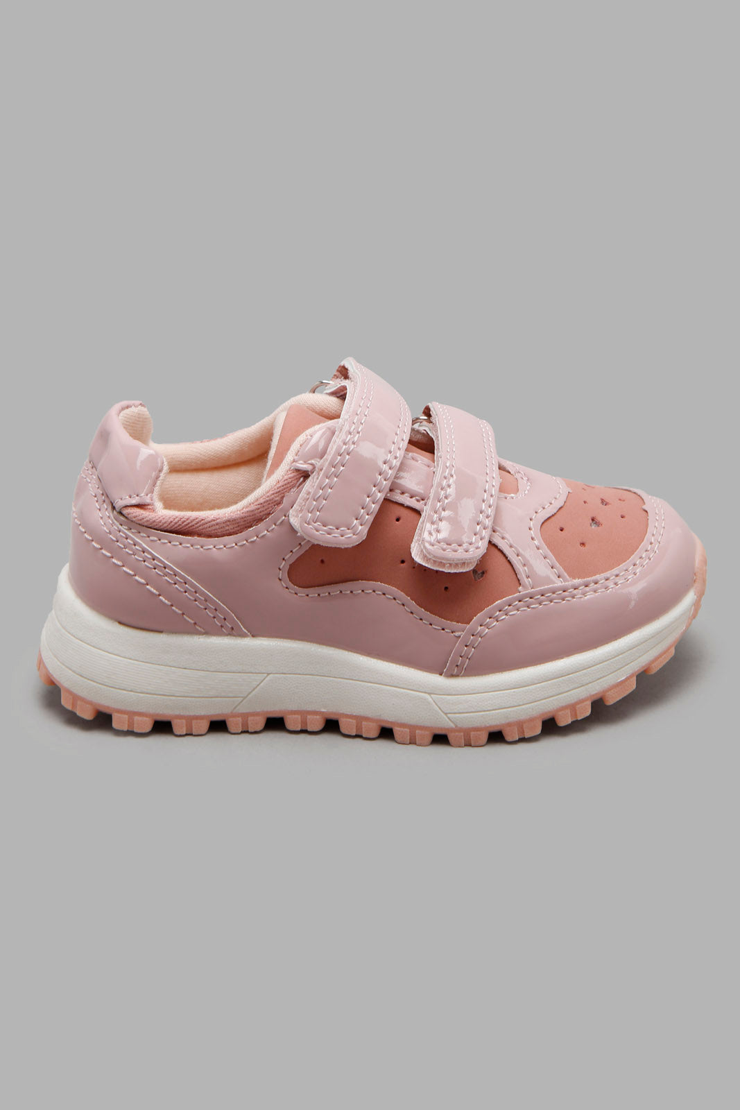 Redtag-Pink-Velcro-Sneaker-Category:Shoes,-Colour:Pink,-Deals:New-In,-Filter:Girls-Footwear-(1-to-3-Yrs),-ING-Shoes,-New-In-ING-FOO,-Non-Sale,-Section:Girls-(0-to-14Yrs),-W22A-Infant-Girls-1 to 3 Years