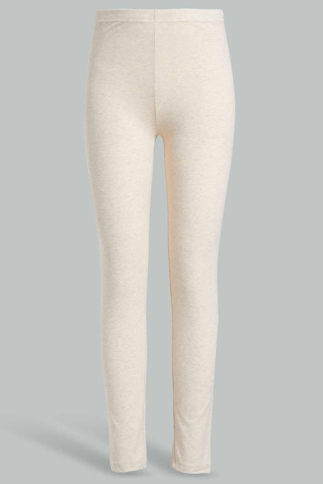 Redtag-Beige-Basic-Leggings-Category:Leggings,-Colour:Beige,-Deals:New-In,-Filter:Senior-Girls-(9-to-14-Yrs),-GSR-Leggings,-New-In-GSR-APL,-Non-Sale,-Section:Girls-(0-to-14Yrs),-TBL,-W22O-Senior-Girls-9 to 14 Years