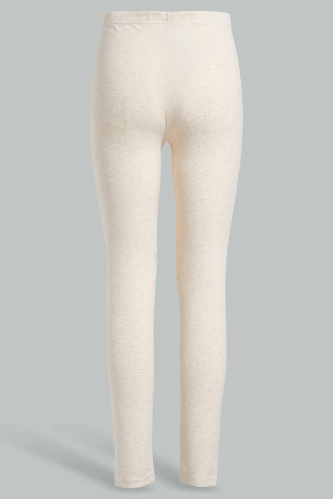 Redtag-Beige-Basic-Leggings-Category:Leggings,-Colour:Beige,-Deals:New-In,-Filter:Senior-Girls-(9-to-14-Yrs),-GSR-Leggings,-New-In-GSR-APL,-Non-Sale,-Section:Girls-(0-to-14Yrs),-TBL,-W22O-Senior-Girls-9 to 14 Years