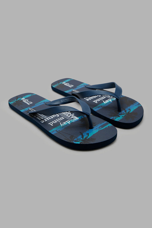 Redtag-Navy-Printed-Flip-Flop-Category:Flip-Flops,-Colour:Navy,-Deals:New-In,-Filter:Men's-Footwear,-Men-Flip-Flops,-New-In-Men-FOO,-Non-Sale,-Section:Men,-W22A-Men's-