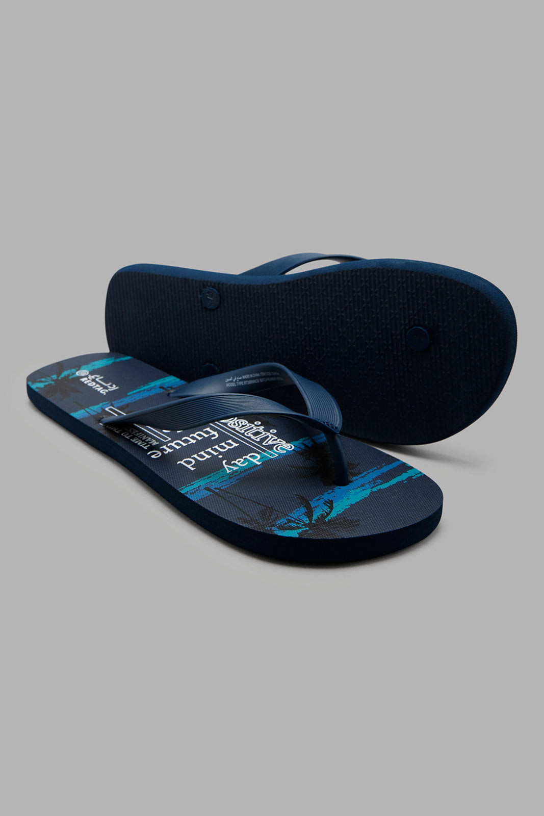 Redtag-Navy-Printed-Flip-Flop-Category:Flip-Flops,-Colour:Navy,-Deals:New-In,-Filter:Men's-Footwear,-Men-Flip-Flops,-New-In-Men-FOO,-Non-Sale,-Section:Men,-W22A-Men's-
