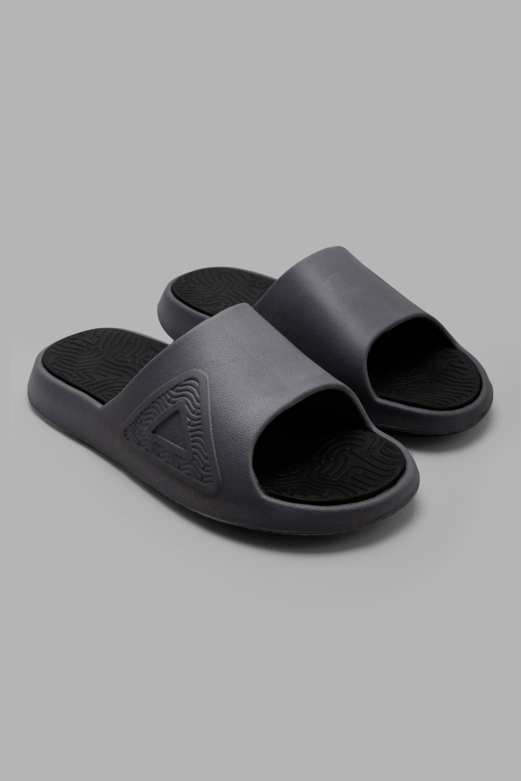 Redtag-Grey-Molded-Slide-Category:Flip-Flops,-Colour:Grey,-Deals:New-In,-Filter:Men's-Footwear,-Men-Flip-Flops,-New-In-Men-FOO,-Non-Sale,-Section:Men,-W22A-Men's-