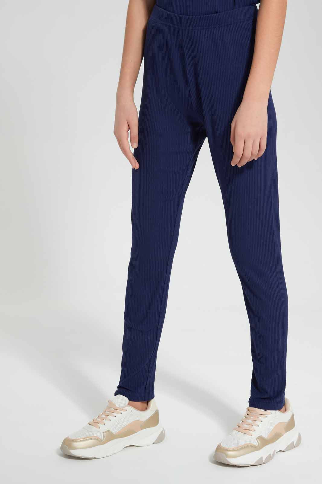 Redtag-Assorted-Printed-Rib-Legging-Category:Leggings,-Colour:Assorted,-Deals:New-In,-Filter:Senior-Girls-(9-to-14-Yrs),-GSR-Leggings,-New-In-GSR-APL,-Non-Sale,-Section:Girls-(0-to-14Yrs),-TBL,-W22O-Senior-Girls-9 to 14 Years