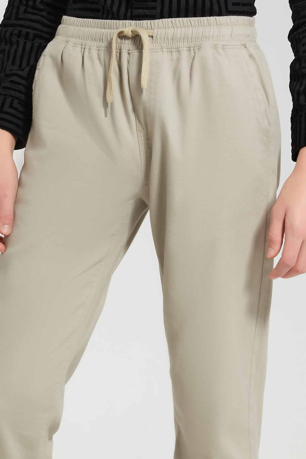 Redtag-Beige-Pullon-Casual-Trouser-BSR-Trousers,-Category:Trousers,-Colour:Beige,-Deals:New-In,-Filter:Senior-Boys-(8-to-14-Yrs),-New-In-BSR-APL,-Non-Sale,-Section:Boys-(0-to-14Yrs),-TBL,-W22O-Senior-Boys-9 to 14 Years