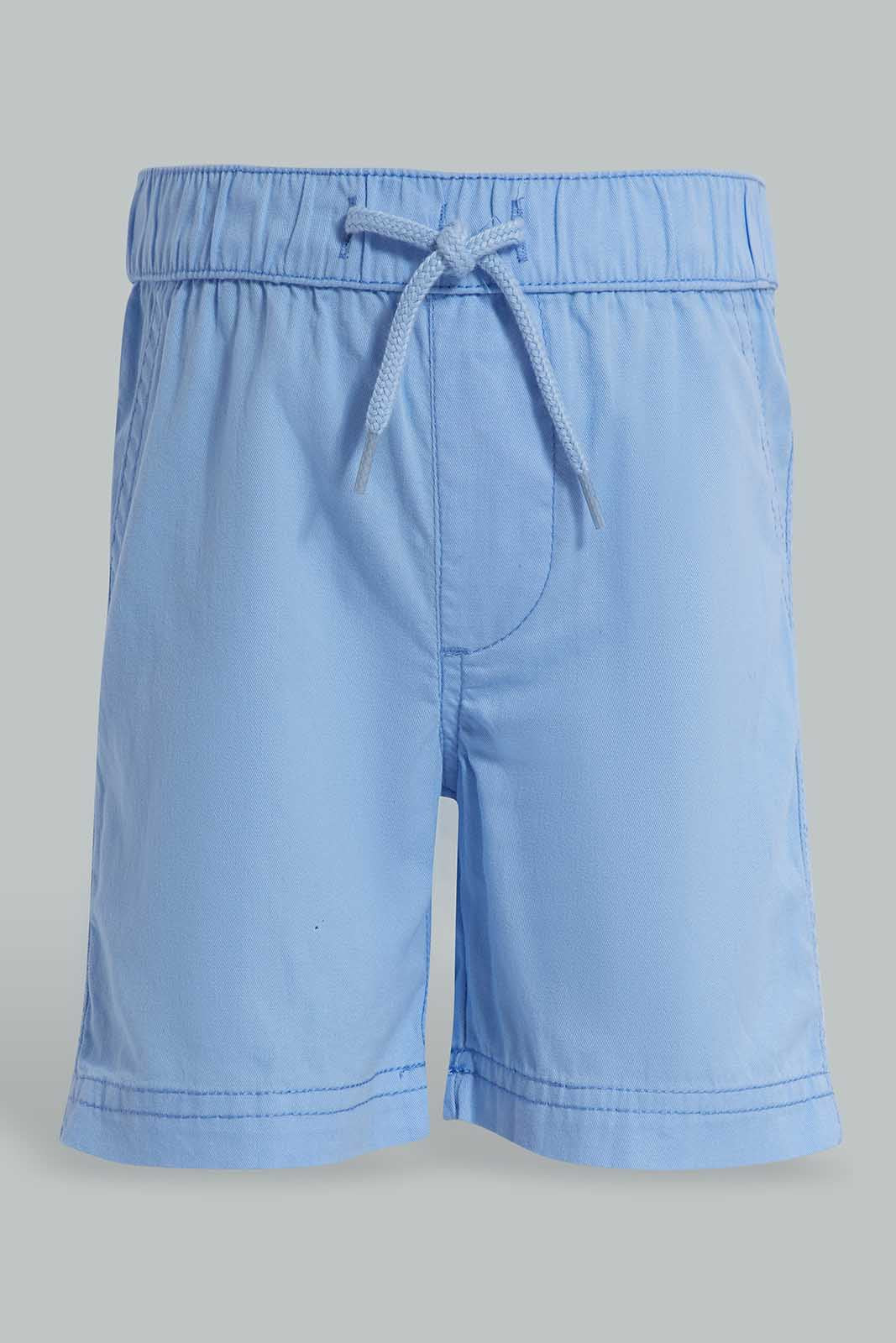 Redtag-Blue-Trouser-Shorts-Category:Shorts,-Colour:Blue,-Deals:New-In,-Filter:Infant-Boys-(3-to-24-Mths),-INB-Shorts,-New-In-INB-APL,-Non-Sale,-Section:Boys-(0-to-14Yrs),-VLM,-W22O-Infant-Boys-3 to 24 Months
