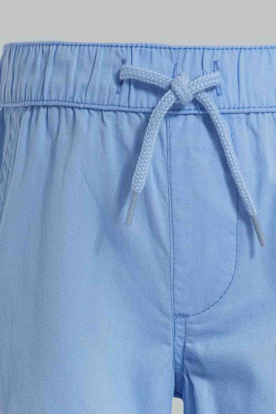 Redtag-Blue-Trouser-Shorts-Category:Shorts,-Colour:Blue,-Deals:New-In,-Filter:Infant-Boys-(3-to-24-Mths),-INB-Shorts,-New-In-INB-APL,-Non-Sale,-Section:Boys-(0-to-14Yrs),-VLM,-W22O-Infant-Boys-3 to 24 Months