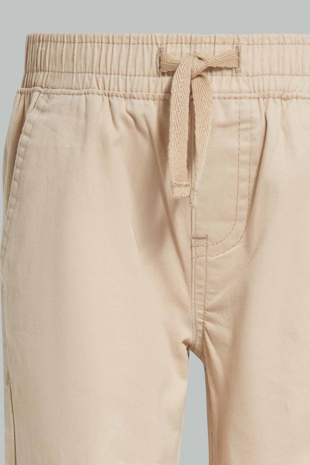 Redtag-Cement-Chino-Jogger-Category:Trousers,-Colour:Grey,-Deals:New-In,-Filter:Infant-Boys-(3-to-24-Mths),-INB-Trousers,-New-In-INB-APL,-Non-Sale,-Section:Boys-(0-to-14Yrs),-W22O-Infant-Boys-3 to 24 Months