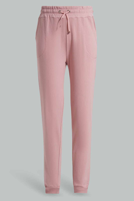 Redtag-Pink-Basic-Track-Pants-Category:Joggers,-Colour:Apricot,-Deals:New-In,-Filter:Senior-Girls-(8-to-14-Yrs),-GSR-Joggers,-New-In-GSR-APL,-Non-Sale,-Section:Girls-(0-to-14Yrs),-TBL,-W22O-Senior-Girls-9 to 14 Years