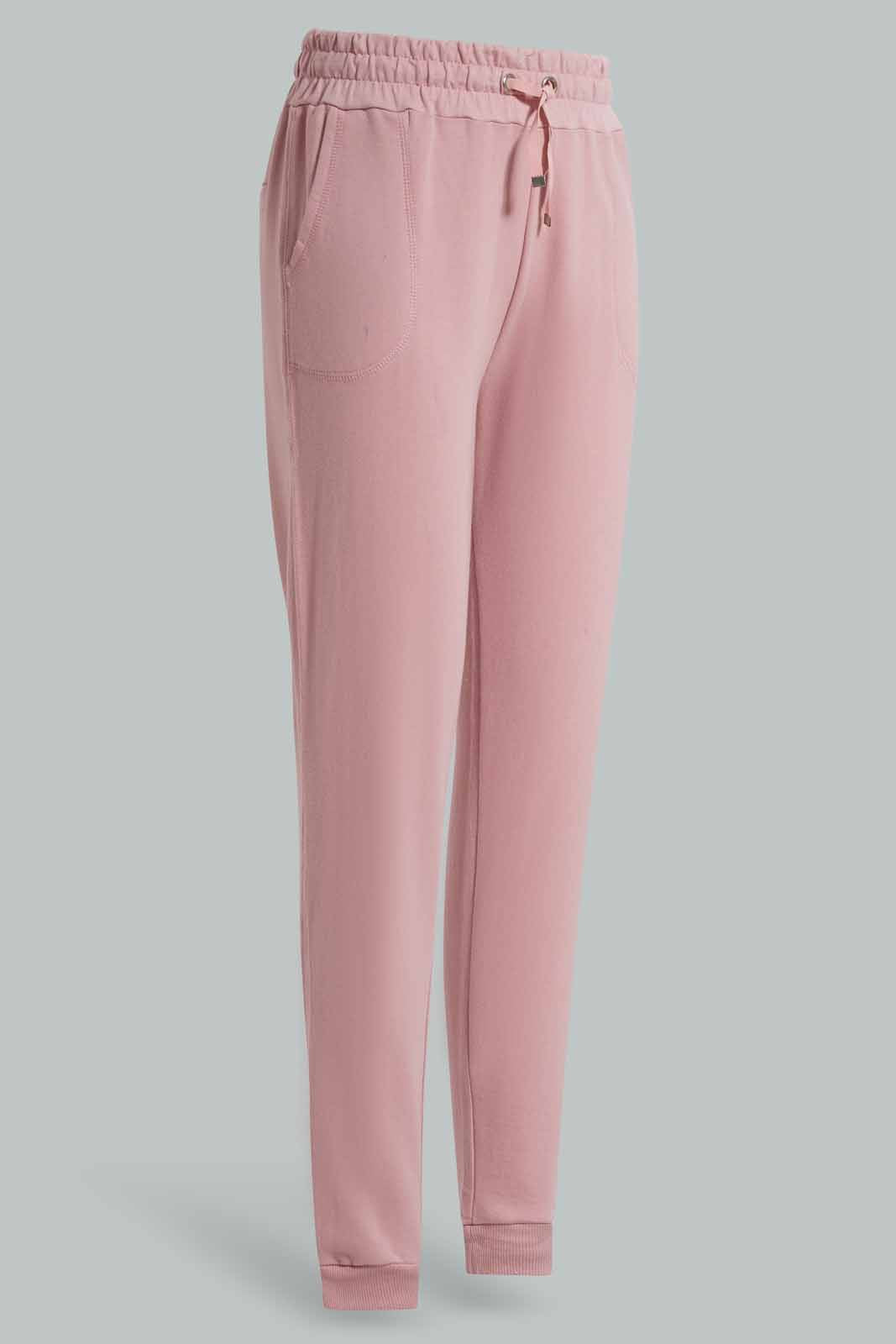 Redtag-Pink-Basic-Track-Pants-Category:Joggers,-Colour:Apricot,-Deals:New-In,-Filter:Senior-Girls-(8-to-14-Yrs),-GSR-Joggers,-New-In-GSR-APL,-Non-Sale,-Section:Girls-(0-to-14Yrs),-TBL,-W22O-Senior-Girls-9 to 14 Years