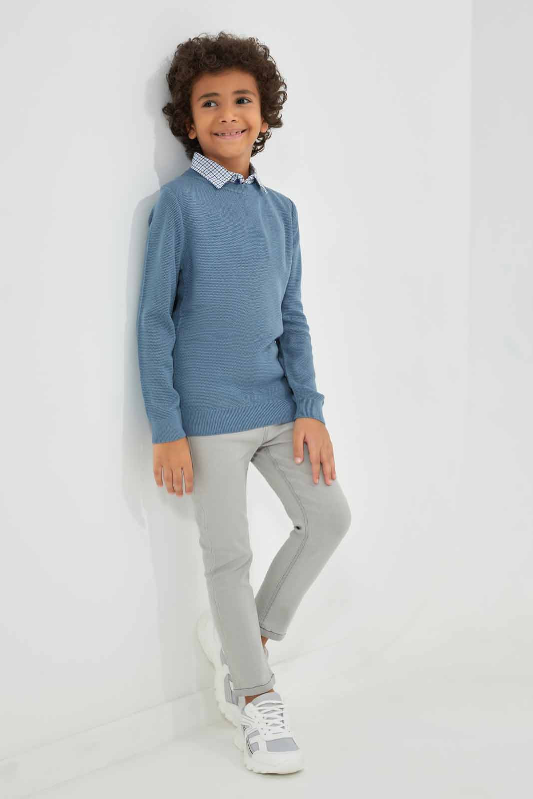 Redtag-Grey-Skinny-Fit-Jeans-BOY-Jeans,-Category:Jeans,-Colour:Grey,-Deals:New-In,-Filter:Boys-(2-to-8-Yrs),-FIT-WALL-(FTW),-New-In-BOY-APL,-Non-Sale,-Section:Boys-(0-to-14Yrs),-W22O-Boys-2 to 8 Years
