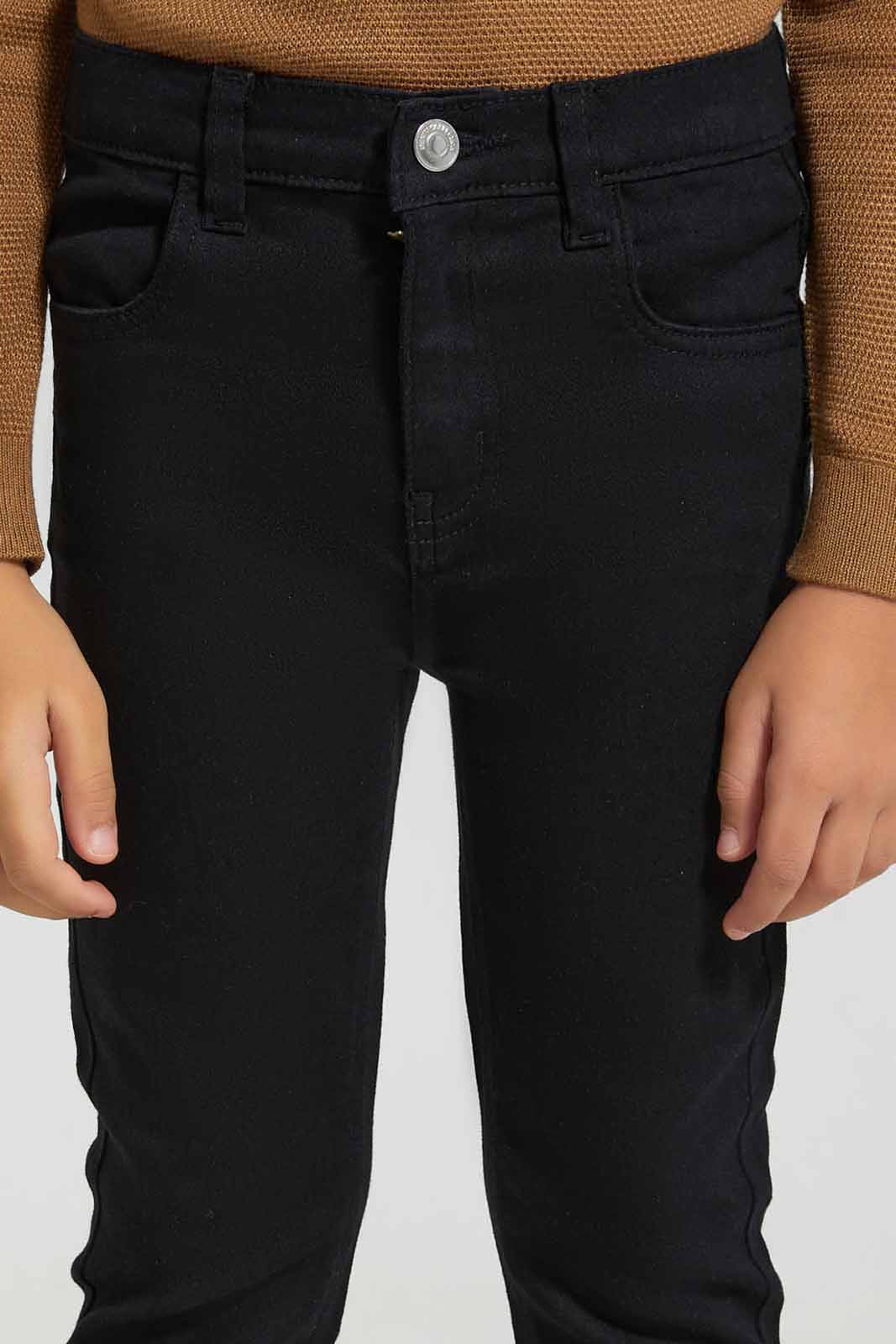 Redtag-Black-Skinny-Fit-Jeans-BOY-Jeans,-Category:Jeans,-Colour:Black,-Deals:New-In,-Filter:Boys-(2-to-8-Yrs),-FIT-WALL-(FTW),-New-In-BOY-APL,-Non-Sale,-Section:Boys-(0-to-14Yrs),-W22O-Boys-2 to 8 Years