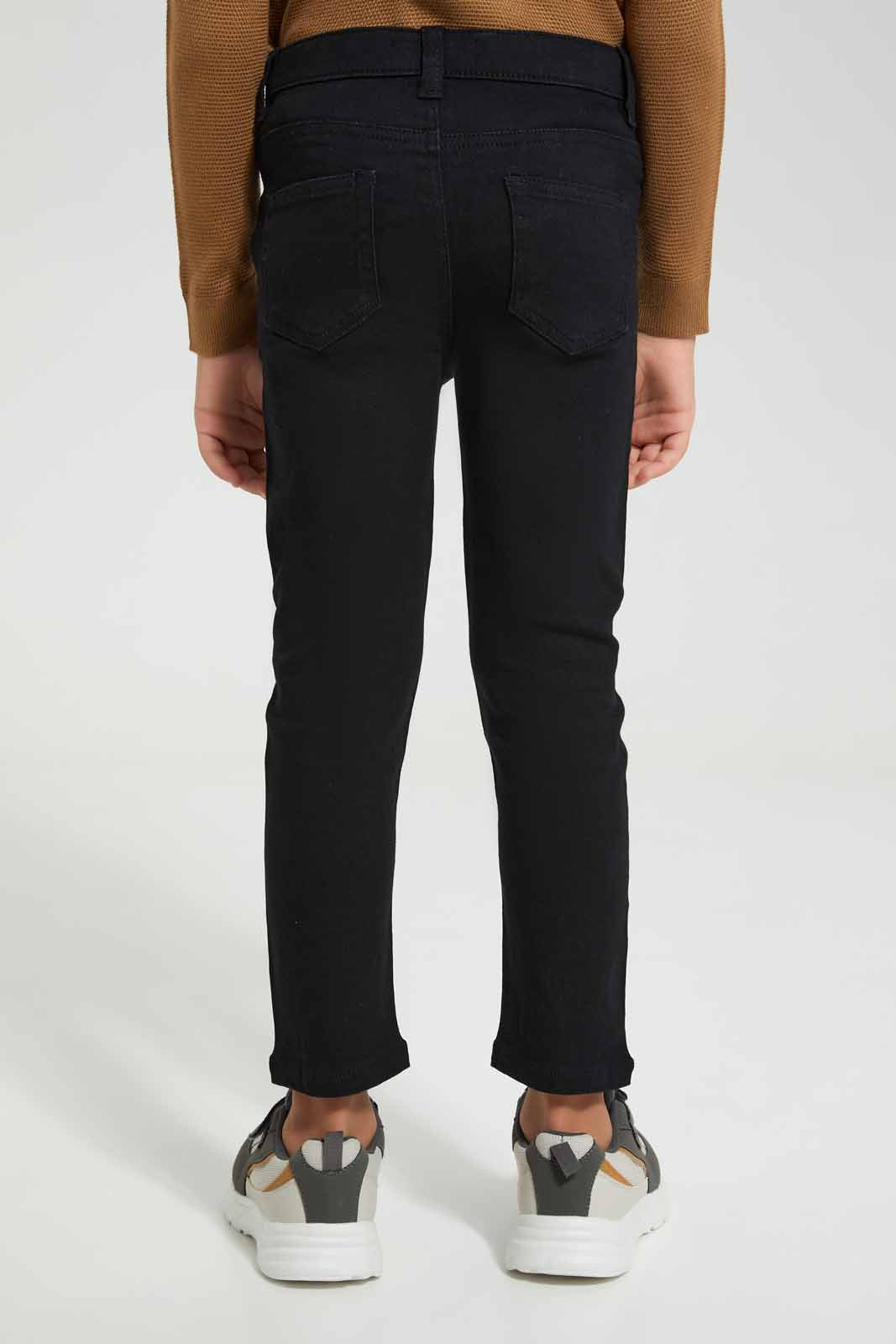 Redtag-Black-Skinny-Fit-Jeans-BOY-Jeans,-Category:Jeans,-Colour:Black,-Deals:New-In,-Filter:Boys-(2-to-8-Yrs),-FIT-WALL-(FTW),-New-In-BOY-APL,-Non-Sale,-Section:Boys-(0-to-14Yrs),-W22O-Boys-2 to 8 Years