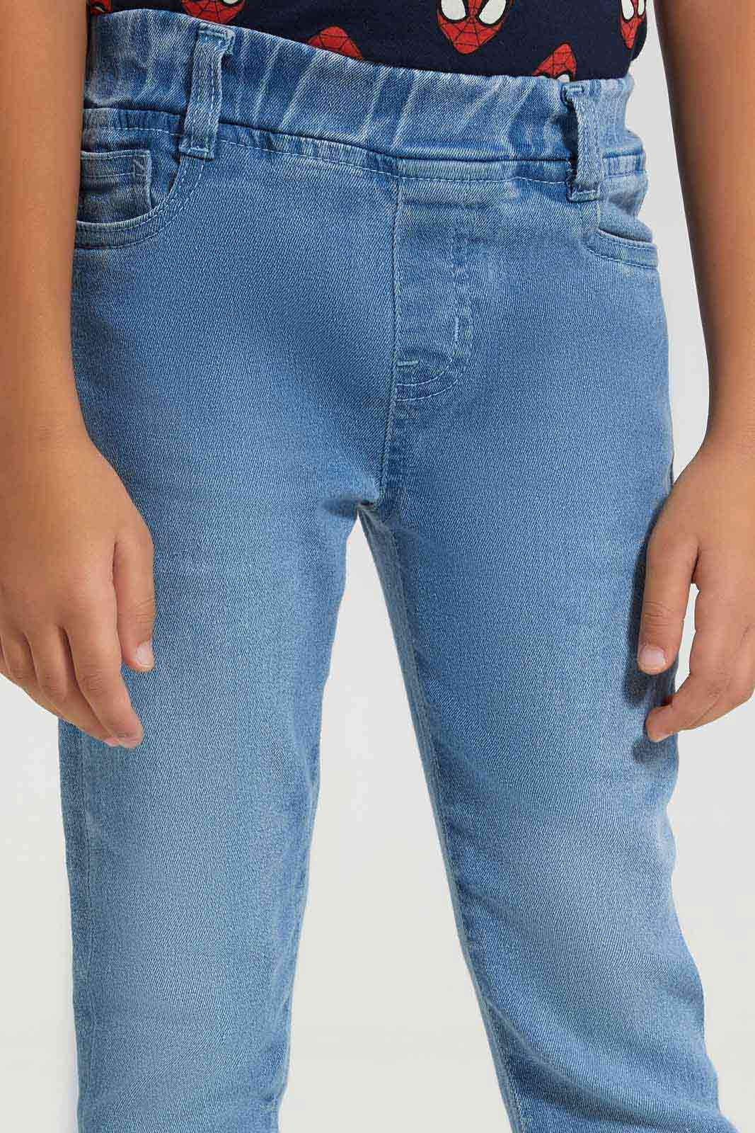Redtag-Light-Wash-Relaxed-Fit-Pullon-Jeans-BOY-Jeans,-Category:Jeans,-Colour:Light-Wash,-Deals:New-In,-Filter:Boys-(2-to-8-Yrs),-FIT-WALL-(FTW),-New-In-BOY-APL,-Non-Sale,-Section:Boys-(0-to-14Yrs),-W22O-Boys-2 to 8 Years