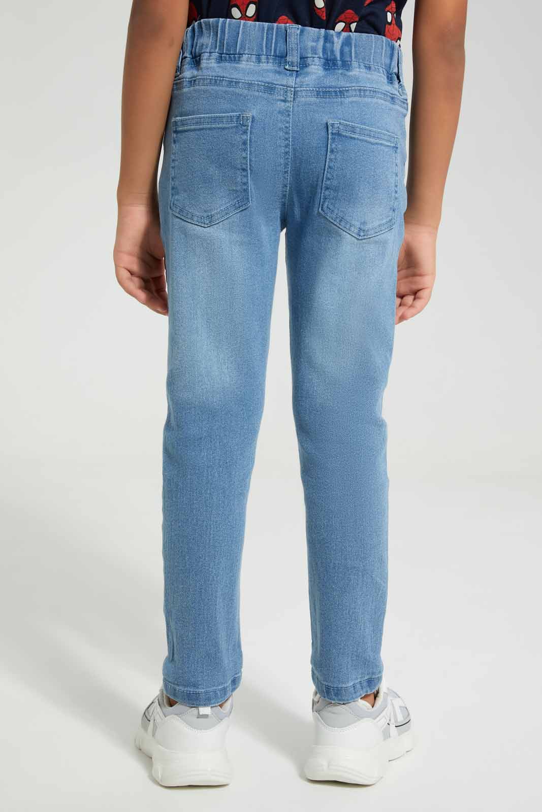 Redtag-Light-Wash-Relaxed-Fit-Pullon-Jeans-BOY-Jeans,-Category:Jeans,-Colour:Light-Wash,-Deals:New-In,-Filter:Boys-(2-to-8-Yrs),-FIT-WALL-(FTW),-New-In-BOY-APL,-Non-Sale,-Section:Boys-(0-to-14Yrs),-W22O-Boys-2 to 8 Years