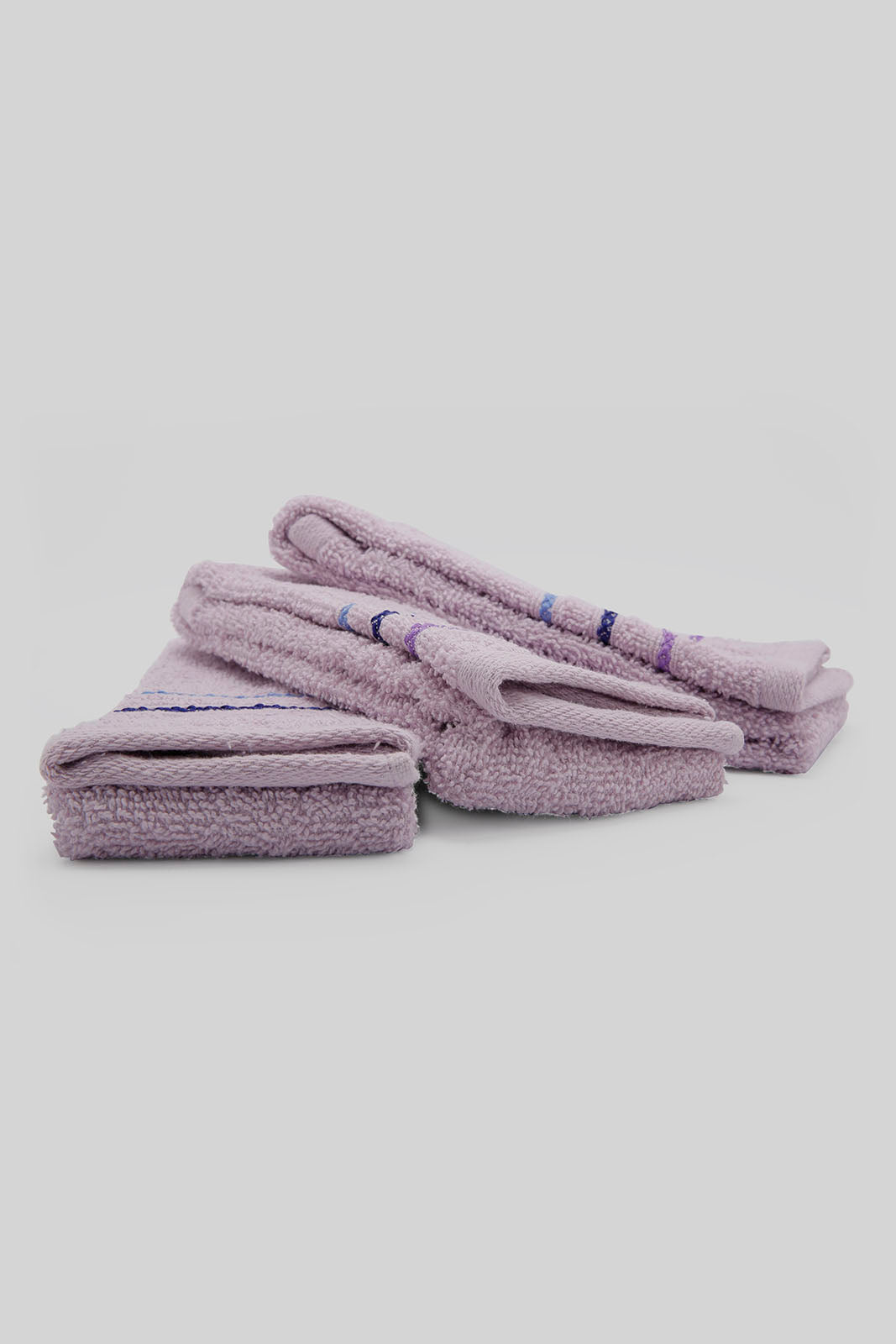 Redtag-Lilac-Hand-Towel-(3Pc-Set)-Category:Towels,-Colour:Lilac,-Deals:New-In,-Filter:Home-Bathroom,-HMW-BAC-Towels,-New-In-HMW-BAC,-Non-Sale,-Section:Homewares,-W22O-Home-Bathroom-
