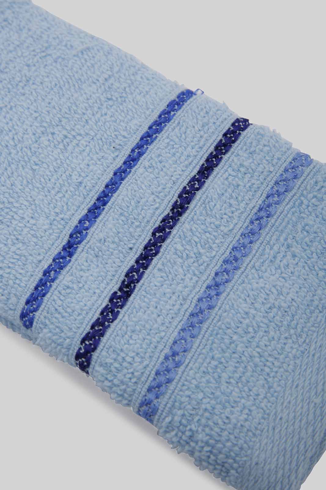 Redtag-Blue-Hand-Towel-(3Pc-Set)-Category:Towels,-Colour:Blue,-Deals:New-In,-Filter:Home-Bathroom,-HMW-BAC-Towels,-New-In-HMW-BAC,-Non-Sale,-Section:Homewares,-W22O-Home-Bathroom-