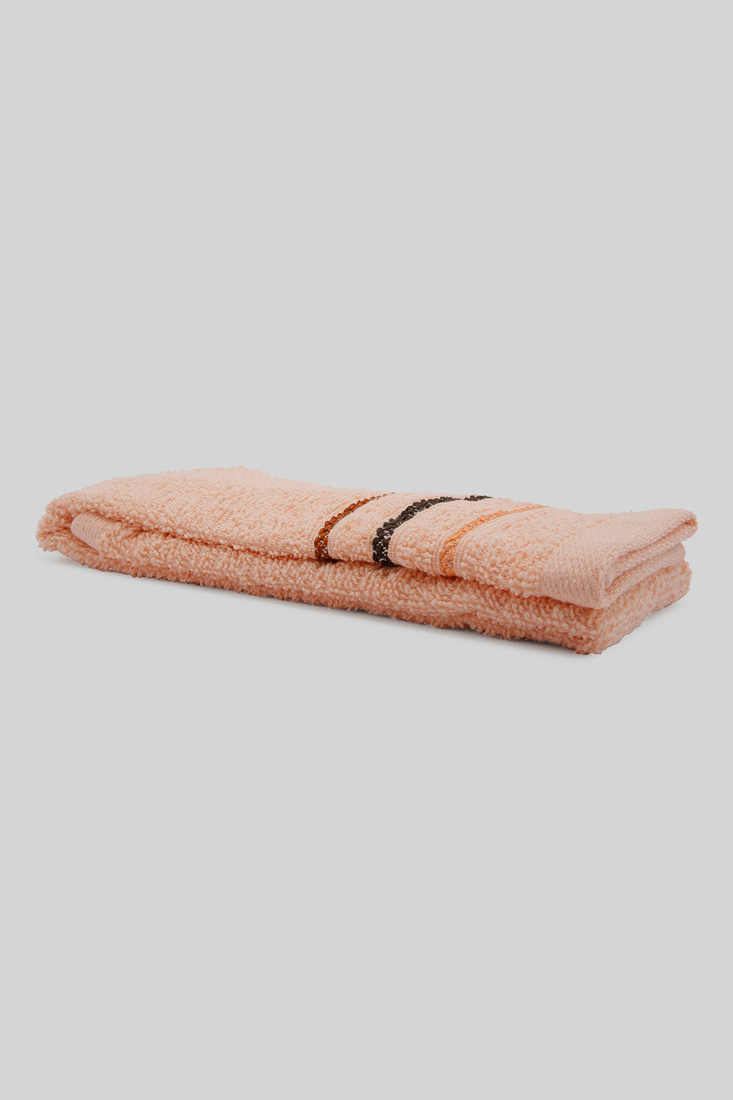 Redtag-Peach-Hand-Towel-(3Pc-Set)-Category:Towels,-Colour:PEACH,-Deals:New-In,-Filter:Home-Bathroom,-HMW-BAC-Towels,-New-In-HMW-BAC,-Non-Sale,-Section:Homewares,-W22O-Home-Bathroom-