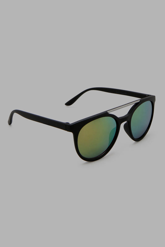 Redtag-Black-Round-Sunglasses-BOY-Sunglasses,-Category:Sunglasses,-Colour:Black,-Filter:Boys-Accessories,-New-In,-New-In-BOY-ACC,-Non-Sale,-Section:Boys-(0-to-14Yrs),-W22A-Boys-
