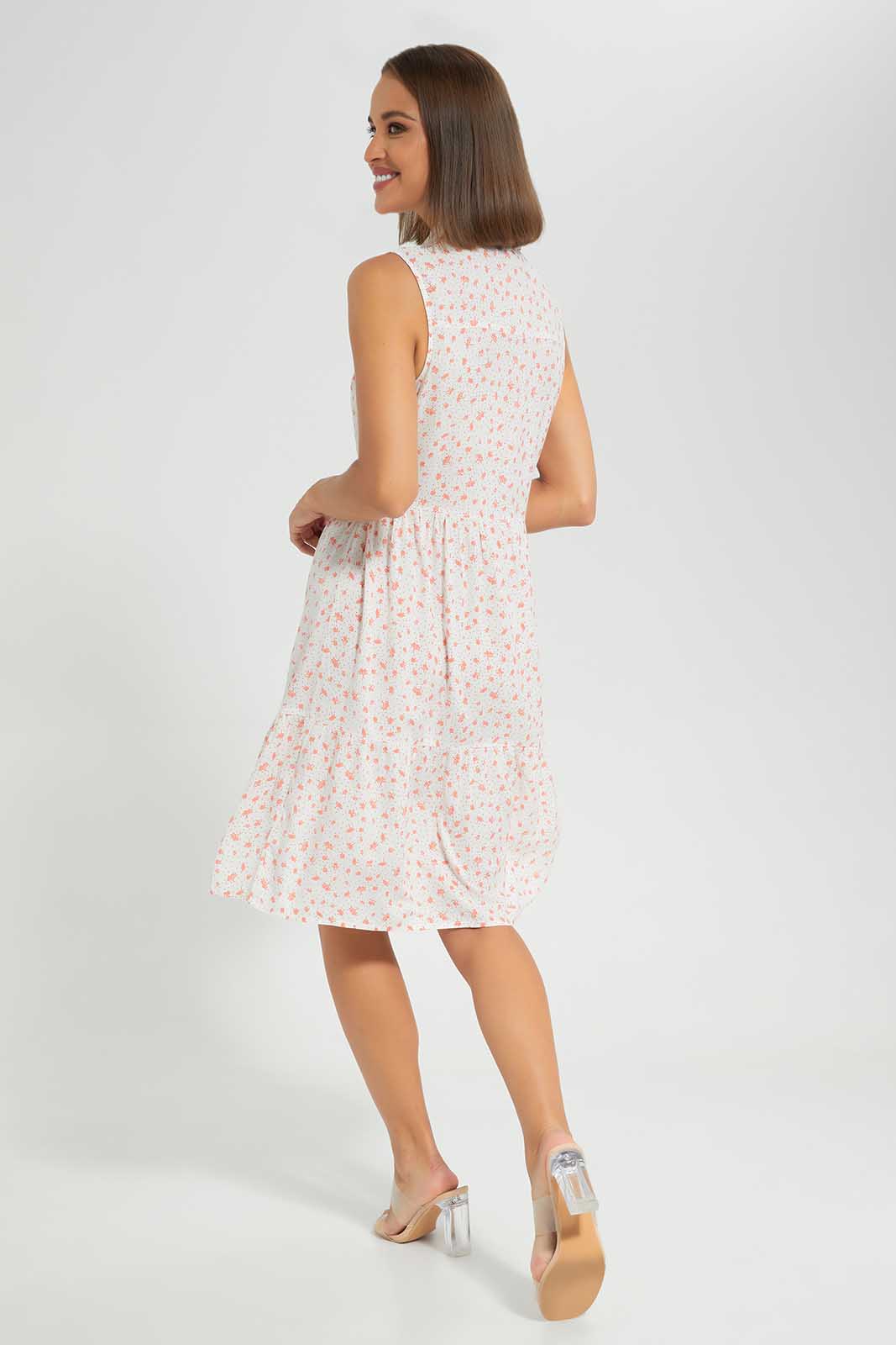 Redtag-Assorted-Collared-Sleeveless-Dress-Category:Dresses,-Colour:Assorted,-Deals:New-In,-Filter:Women's-Clothing,-LEC,-LEC-Dresses,-New-In-LEC-APL,-Non-Sale,-Section:Women,-W22O-Women's-