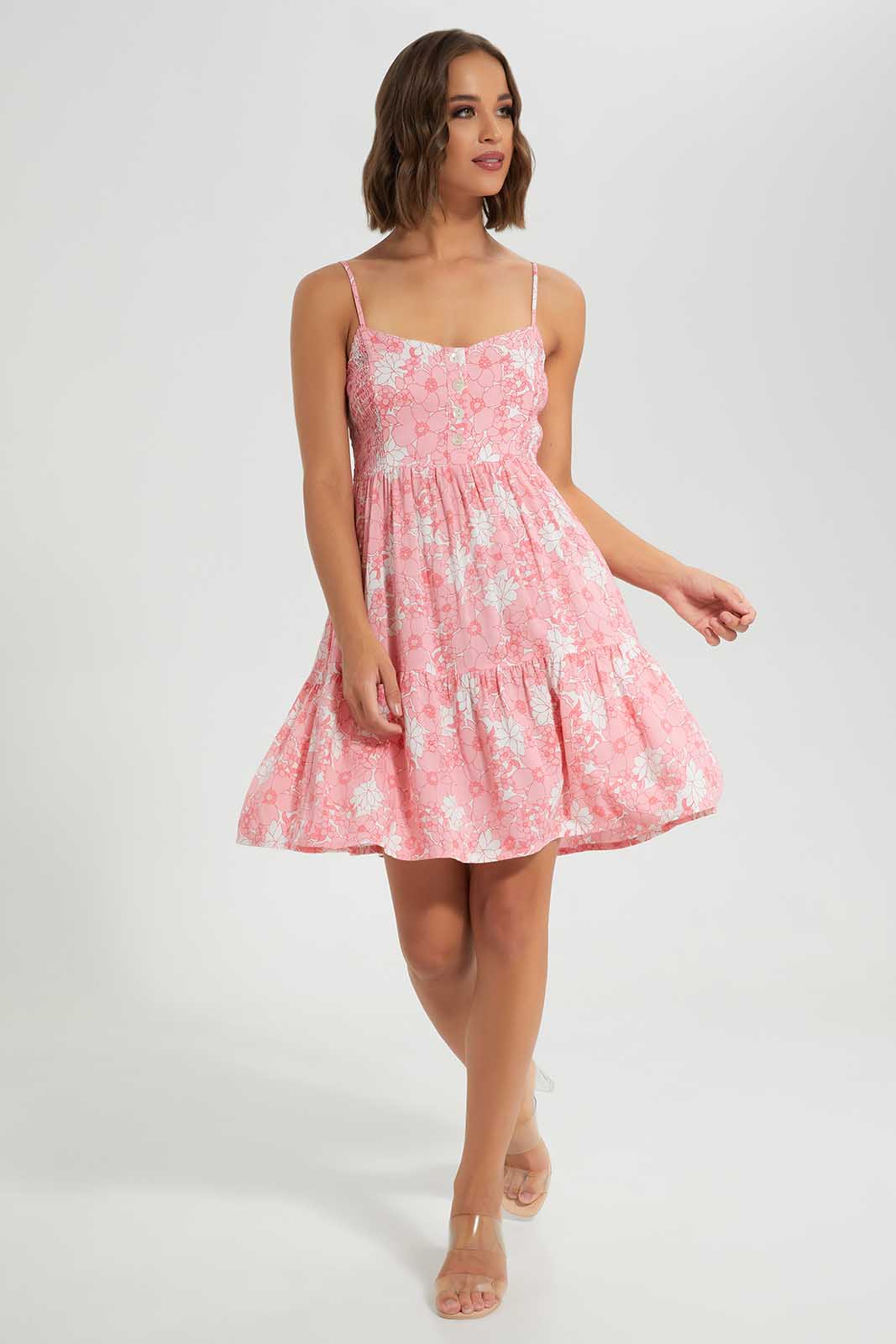 Redtag-Assorted-Sleeveless-Dress-Category:Dresses,-Colour:Assorted,-Deals:New-In,-Filter:Women's-Clothing,-LEC,-LEC-Dresses,-New-In-LEC-APL,-Non-Sale,-Section:Women,-W22O-Women's-