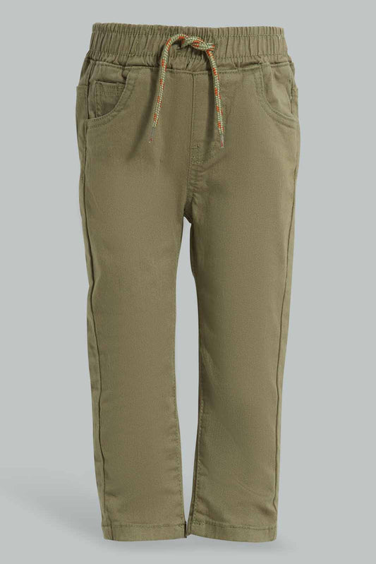 Redtag-Oil-Green-Pull-On-Jeans-Category:Jeans,-Colour:Green,-Deals:New-In,-Filter:Infant-Boys-(3-to-24-Mths),-INB-Jeans,-New-In-INB-APL,-Non-Sale,-Section:Boys-(0-to-14Yrs),-TBL,-W22O-Infant-Boys-3 to 24 Months