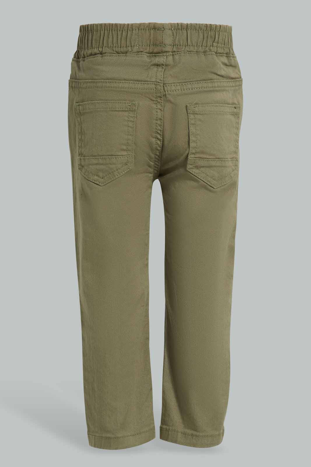 Redtag-Oil-Green-Pull-On-Jeans-Category:Jeans,-Colour:Green,-Deals:New-In,-Filter:Infant-Boys-(3-to-24-Mths),-INB-Jeans,-New-In-INB-APL,-Non-Sale,-Section:Boys-(0-to-14Yrs),-TBL,-W22O-Infant-Boys-3 to 24 Months