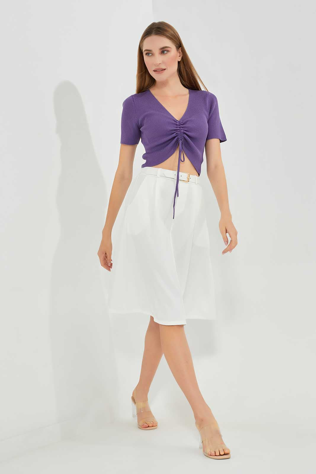 Redtag-Assorted-Y-Neck-With-Front-Adjuster-Top-Category:Tops,-Colour:Assorted,-Deals:New-In,-Filter:Women's-Clothing,-LEC,-LEC-Tops,-New-In-LEC-APL,-Non-Sale,-Section:Women,-W22A-Women's-