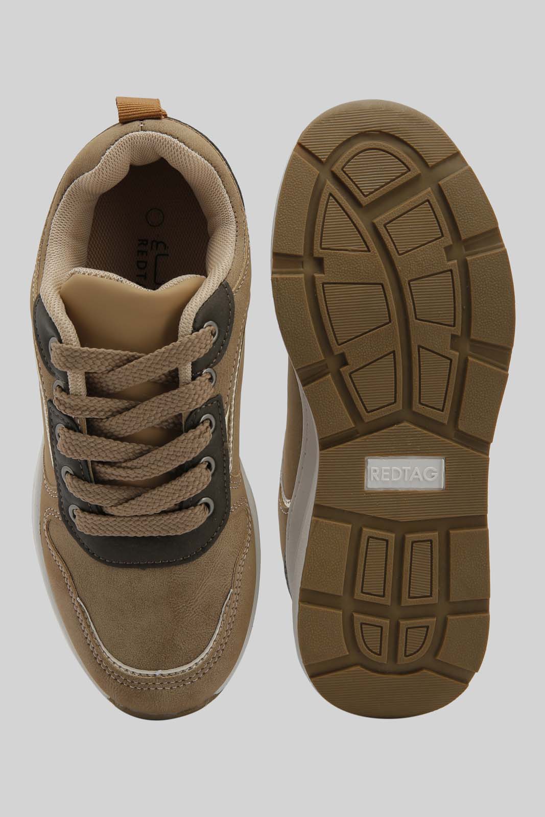 Redtag-Brown-Chunky-Sneaker-Category:Trainers,-Colour:Brown,-Deals:New-In,-Dept:Girls,-Filter:Girls-Footwear-(5-to-14-Yrs),-GSR-Trainers,-New-In-GSR-FOO,-Non-Sale,-Section:Girls-(0-to-14Yrs),-W22B-Senior-Girls-5 to 14 Years