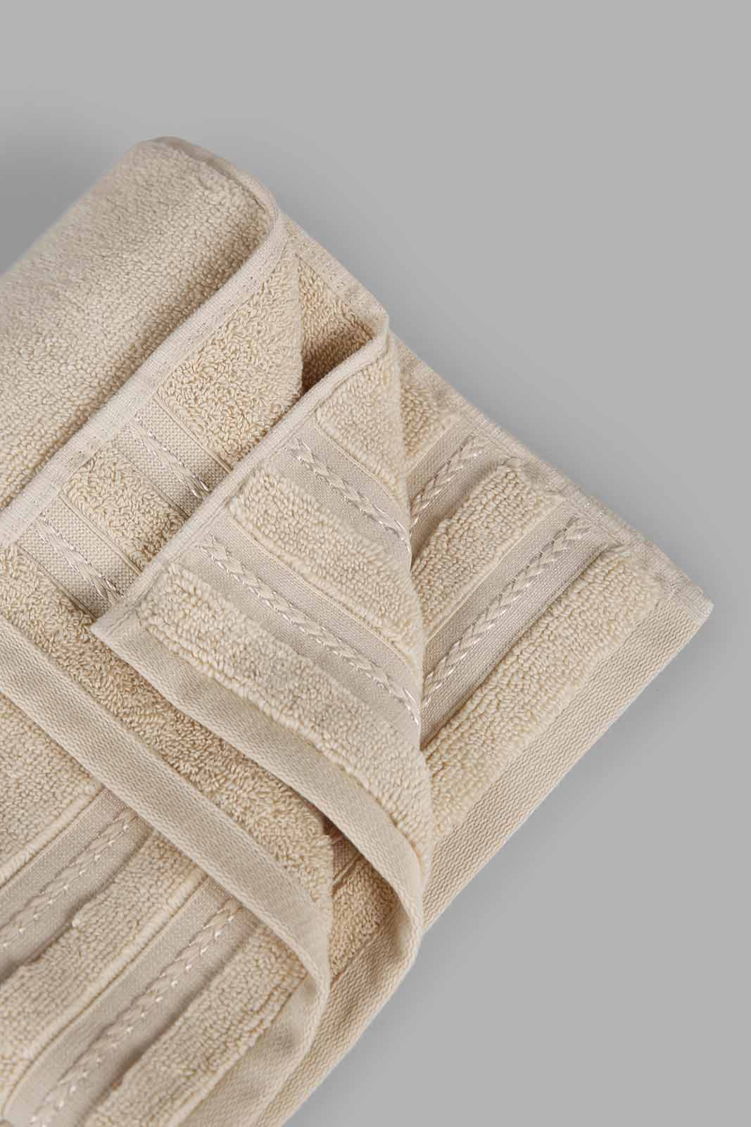 Redtag-Beige-Luxury-Cotton-Hand-Towel-Category:Towels,-Colour:Beige,-Deals:4-For-90,-Deals:New-In,-Filter:Home-Bathroom,-HMW-BAC-Towels,-New-In-HMW-BAC,-Section:Homewares,-W22A-Home-Bathroom-
