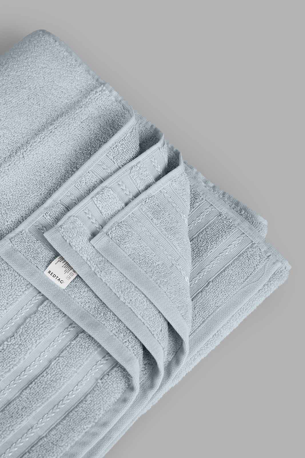 Redtag-Blue-Luxury-Cotton-Beach-Towel-Category:Towels,-Colour:Blue,-Deals:New-In,-Filter:Home-Bathroom,-HMW-BAC-Towels,-New-In-HMW-BAC,-Non-Sale,-Section:Homewares,-W22A-Home-Bathroom-