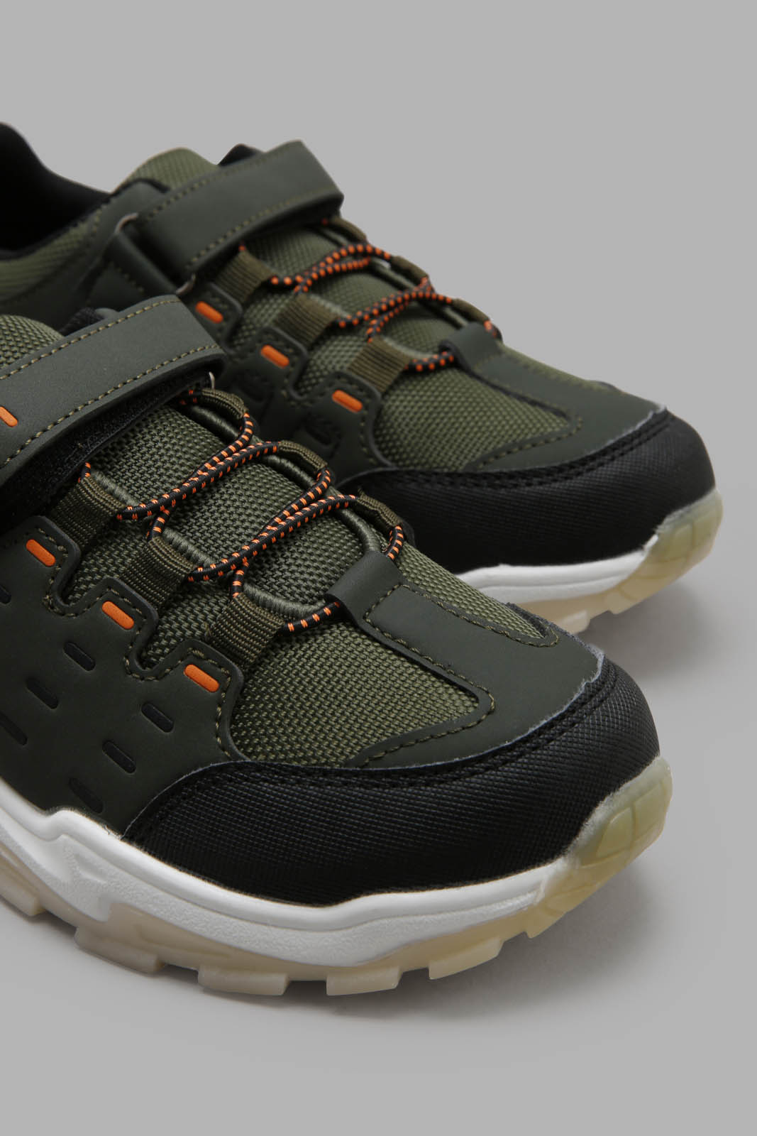 Redtag-Olive-Cut-Out-Upper-Trekker-BSR-Trainers,-Category:Trainers,-Colour:Olive,-Deals:New-In,-Filter:Boys-Footwear-(5-to-14-Yrs),-New-In-BSR-FOO,-Non-Sale,-Section:Boys-(0-to-14Yrs),-W22A-Senior-Boys-5 to 14 Years