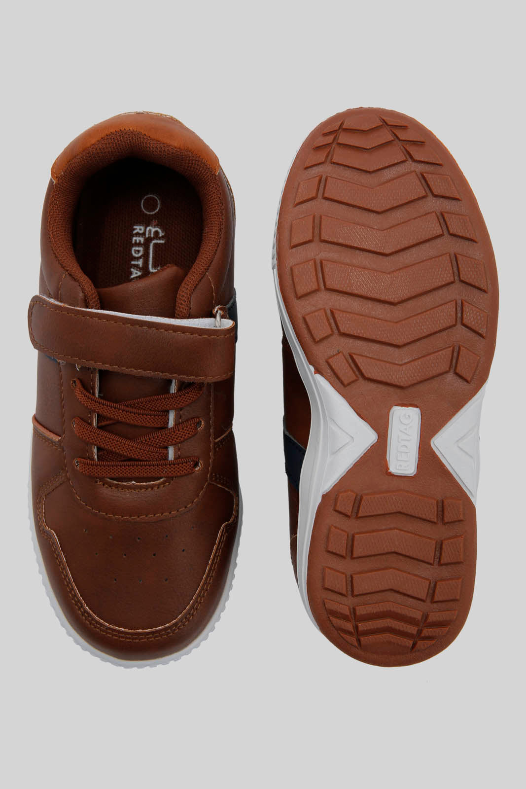 Redtag-Brown-Block-Sneaker-BSR-Shoes,-Category:Shoes,-Colour:Brown,-Deals:New-In,-Dept:Boys,-Filter:Boys-Footwear-(5-to-14-Yrs),-New-In-BSR-FOO,-Non-Sale,-Section:Boys-(0-to-14Yrs),-W22B-Senior-Boys-5 to 14 Years