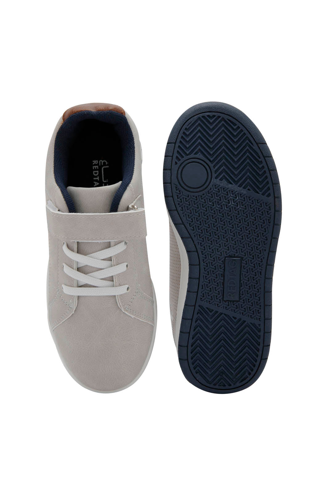 Redtag-Mid-Grey-Color-Block-Sneaker-BSR-Shoes,-Category:Shoes,-Colour:Grey,-Deals:New-In,-Dept:Boys,-Filter:Boys-Footwear-(5-to-14-Yrs),-New-In-BSR-FOO,-Non-Sale,-Section:Boys-(0-to-14Yrs),-W22B-Senior-Boys-5 to 14 Years