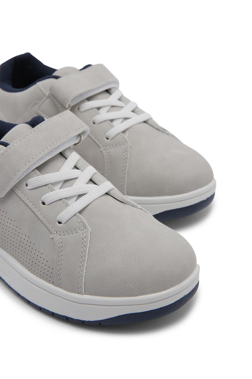 Redtag-Mid-Grey-Color-Block-Sneaker-BSR-Shoes,-Category:Shoes,-Colour:Grey,-Deals:New-In,-Dept:Boys,-Filter:Boys-Footwear-(5-to-14-Yrs),-New-In-BSR-FOO,-Non-Sale,-Section:Boys-(0-to-14Yrs),-W22B-Senior-Boys-5 to 14 Years