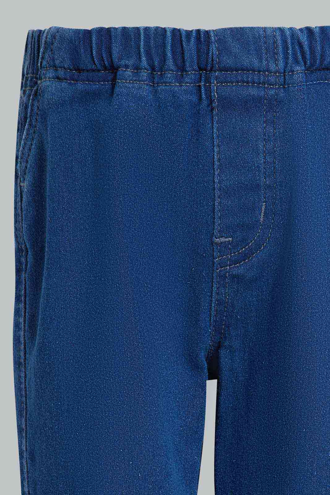 Redtag-Mid-Wash-Denim-Jegging-Category:Jeans,-Colour:Blue,-Deals:New-In,-Filter:Infant-Boys-(3-to-24-Mths),-INB-Jeans,-New-In-INB-APL,-Non-Sale,-Section:Boys-(0-to-14Yrs),-W22O-Infant-Boys-3 to 24 Months