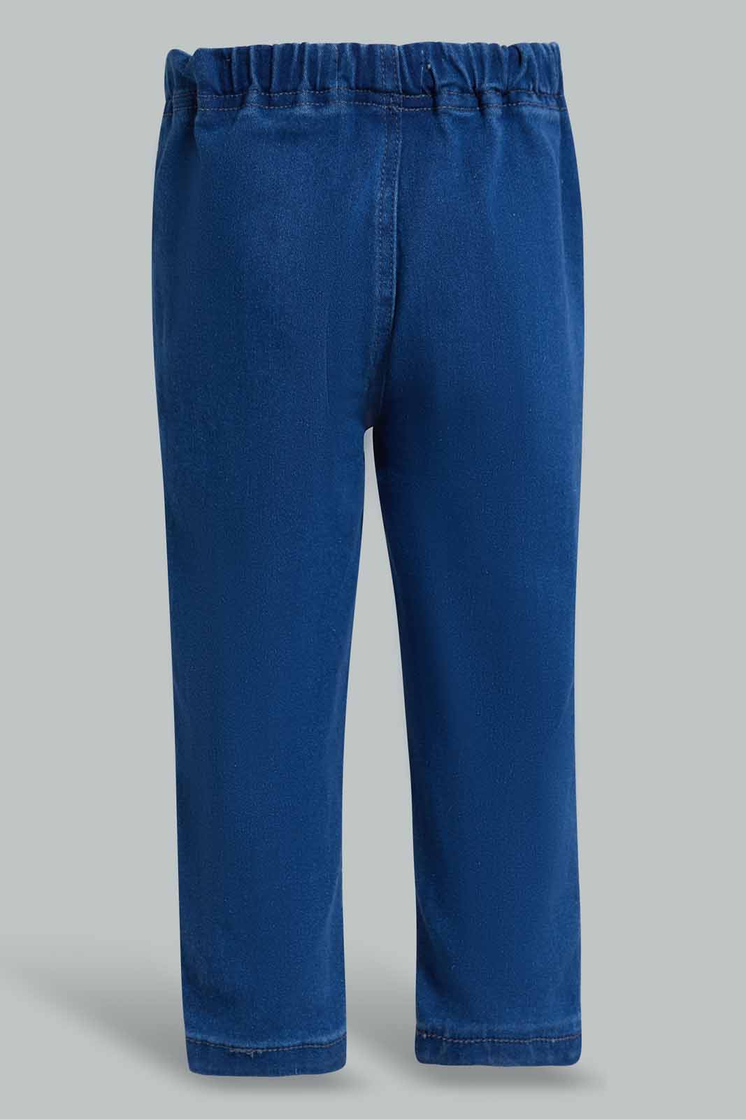 Redtag-Mid-Wash-Denim-Jegging-Category:Jeans,-Colour:Blue,-Deals:New-In,-Filter:Infant-Boys-(3-to-24-Mths),-INB-Jeans,-New-In-INB-APL,-Non-Sale,-Section:Boys-(0-to-14Yrs),-W22O-Infant-Boys-3 to 24 Months