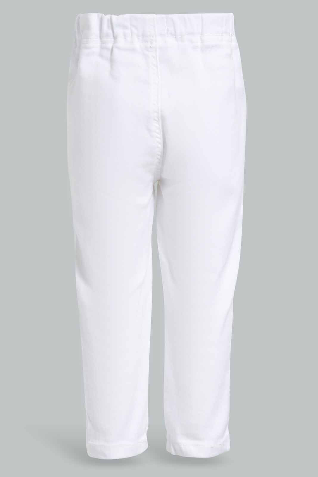 Redtag-White-Denim-Jegging-Category:Jeans,-Colour:White,-Deals:New-In,-Filter:Infant-Boys-(3-to-24-Mths),-INB-Jeans,-New-In-INB-APL,-Non-Sale,-Section:Boys-(0-to-14Yrs),-W22O-Infant-Boys-3 to 24 Months