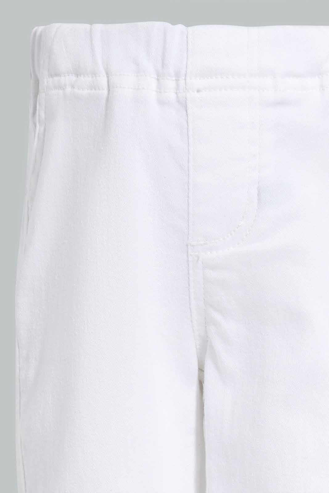 Redtag-White-Denim-Jegging-Category:Jeans,-Colour:White,-Deals:New-In,-Filter:Infant-Boys-(3-to-24-Mths),-INB-Jeans,-New-In-INB-APL,-Non-Sale,-Section:Boys-(0-to-14Yrs),-W22O-Infant-Boys-3 to 24 Months