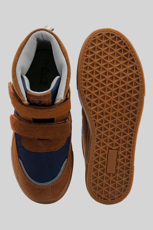 Redtag-Assorted-Material-Block-High-Top-BSR-Boots,-Category:Boots,-Colour:Assorted,-Deals:New-In,-Dept:Boys,-Filter:Boys-Footwear-(5-to-14-Yrs),-New-In-BSR-FOO,-Non-Sale,-Section:Boys-(0-to-14Yrs),-W22A-Senior-Boys-5 to 14 Years
