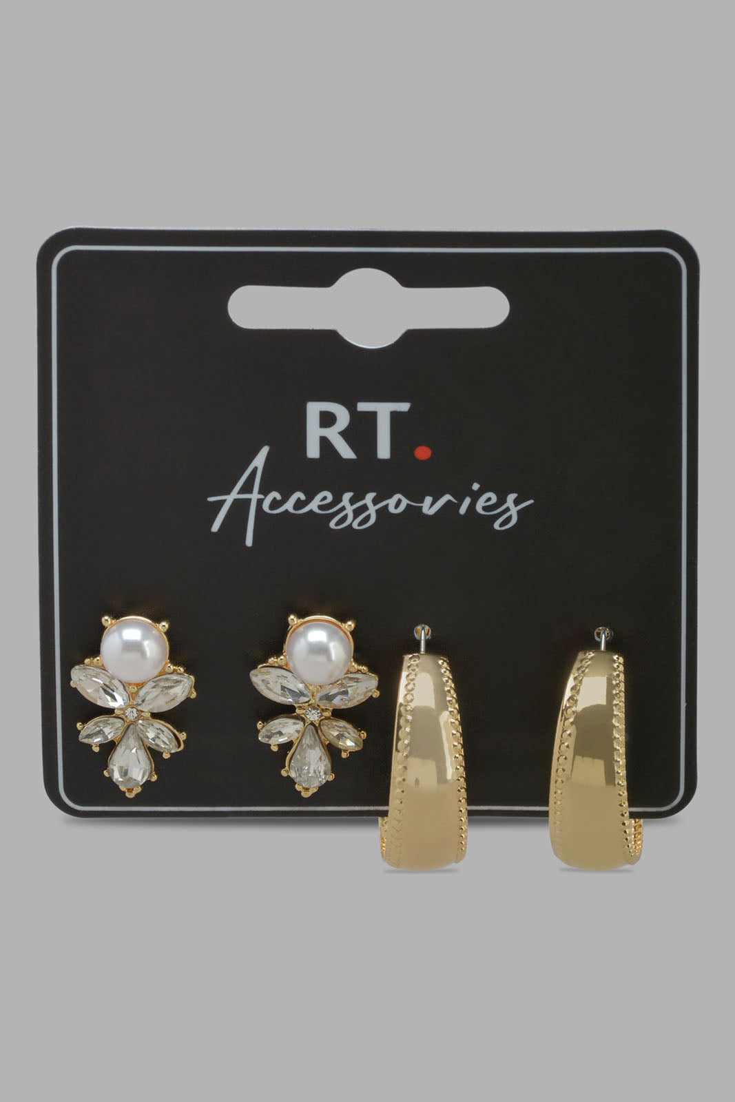 Redtag-Earning-Category:Jewellery,-Colour:Assorted,-Filter:Women's-Accessories,-New-In,-New-In-Women-ACC,-Non-Sale,-Section:Women,-W22O,-Women-Jewellery-Women-